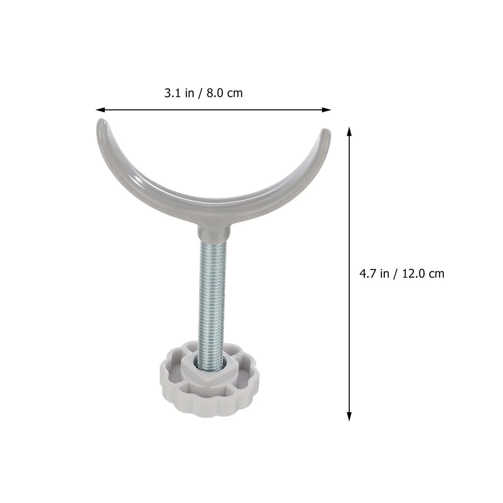 Guardrail U Shaped Fixator Safety Door Fence Fitting Stairway Gate Accessory Holder Part Baby Dog Secure Barrier Alloy Fixing