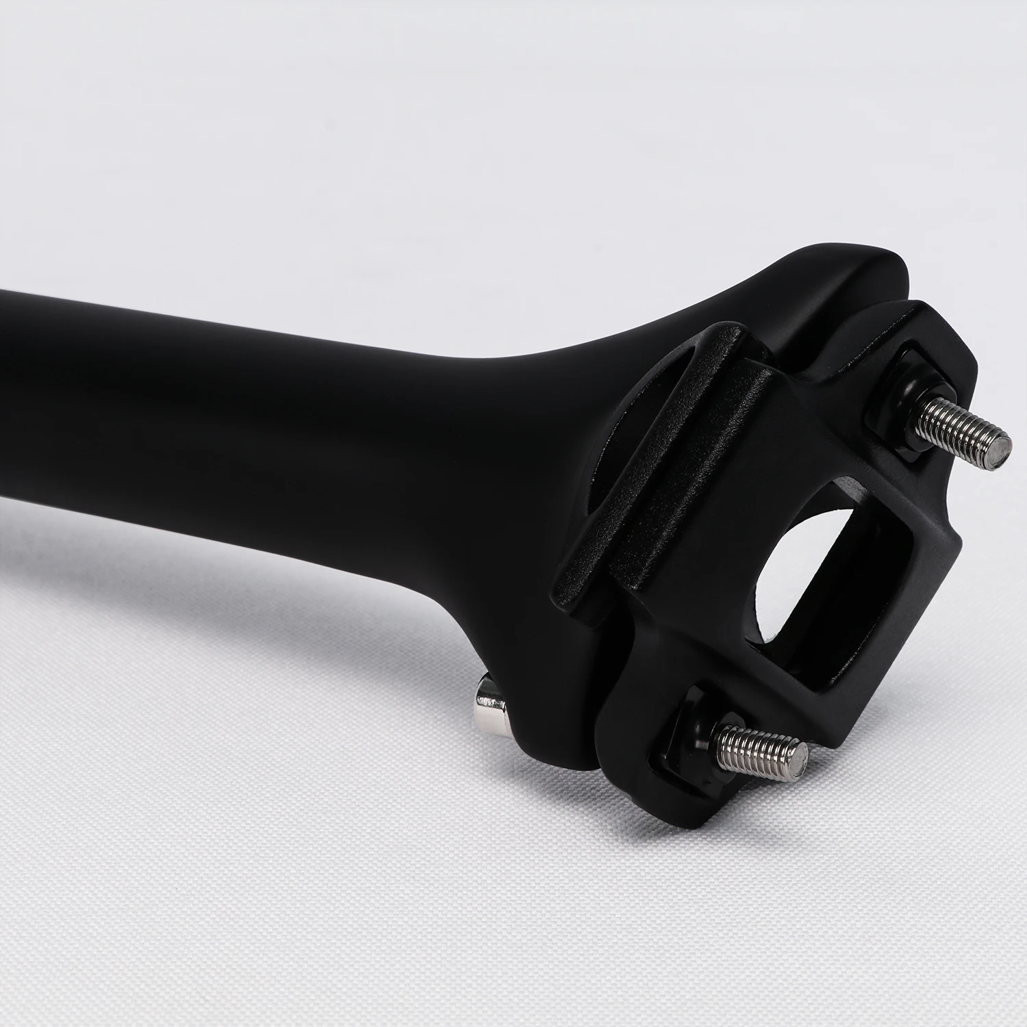 ICAN 27,2 Carbon-Sattelstütze Zero Offset SP25 0 Grad Größe 27,2 * 400 mm für Rennräder oder Kies, Carbonfaser-Sattelrohrsäule – Detail 4