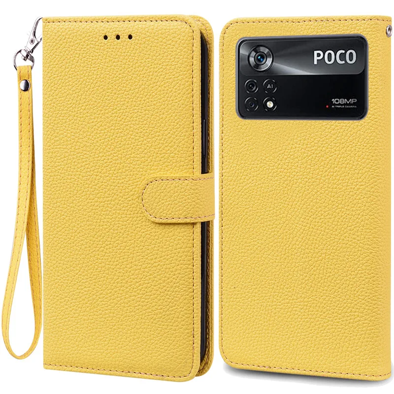 Elegant Leather Flip Wallet Cover - Premium Protection and Style