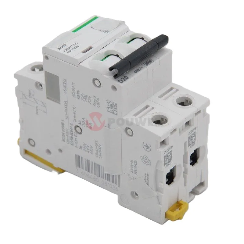 A9F75220 DIN 레일 소형 차단기 2P 20A C 곡선 220V AC MCB 상업용 주거용 전기 안전 응용 분야