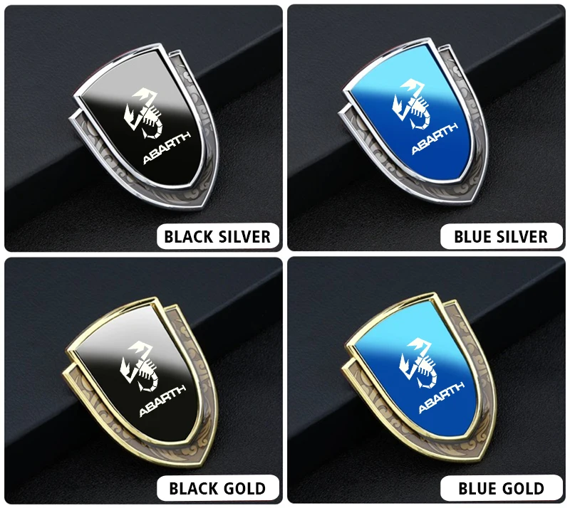 3D Metal Car Stickers - Auto Accessories Upgrade
