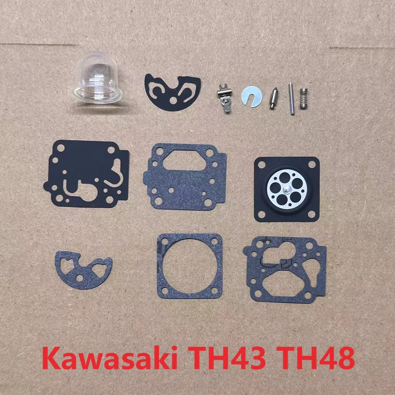 Carburetor METERING Diaphragm Repair Rebuild Kit For Kawasaki TH43 TH48 Shindaiwa B530 C250 C260 Elite 4700 Teikei TK6 Trimmer carburetor repair kit