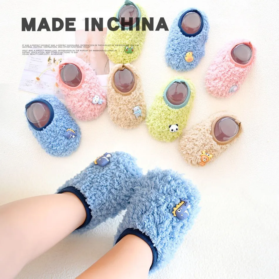 

Toddler Prewalker Shoes Fleece Keep Warm Baby Boy Girl Cute Cattoon Shoes Newborn First Walkers Baby Shoes Kids Soft Sole Shoes