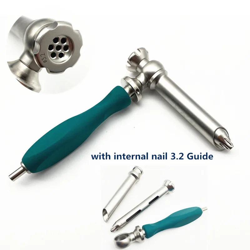 Orthopedic instrument k wire pins guide device guide device