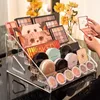Eyeshadow tray box air cushion powder show plastic table top nail nail lipstick makeup makeup shelf 1