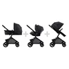 with LiteMax Infant Car Seat with Anti-Rebound Bar，Pivot Modular Travel System (Casual Gray) 4
