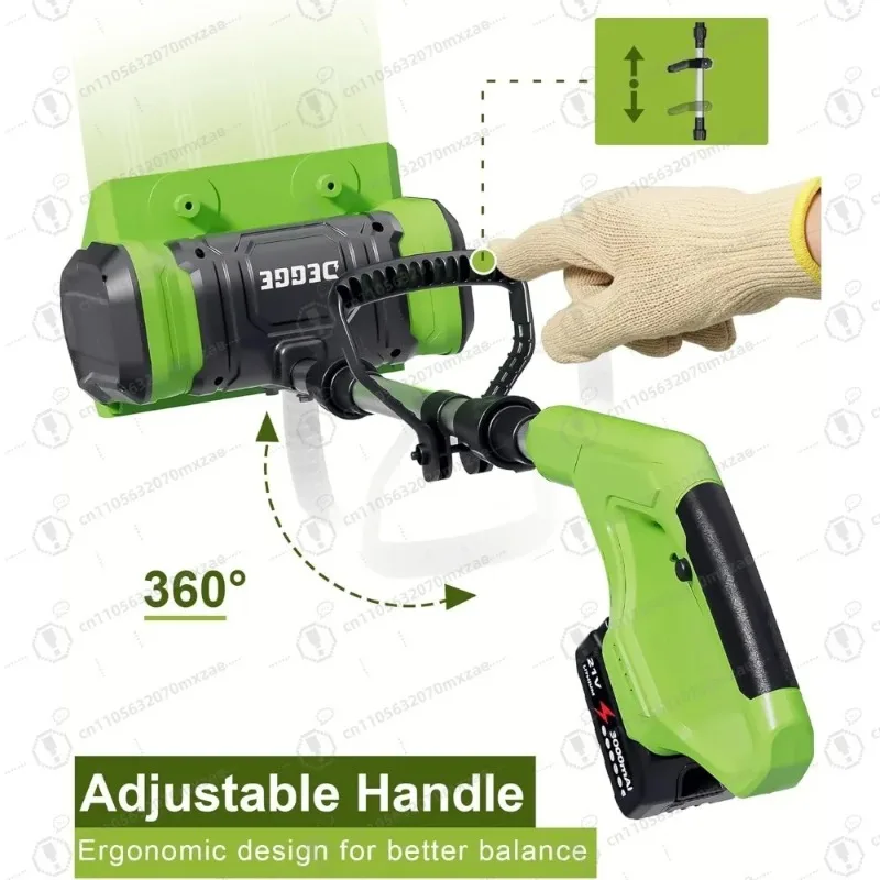 12인치 48V 무선 전기 제설기, 주차로 및 보도 제설용 방향 조절판이 있는 배터리 구동식 제설기