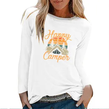 Happy Camper Printed T-shirts 1