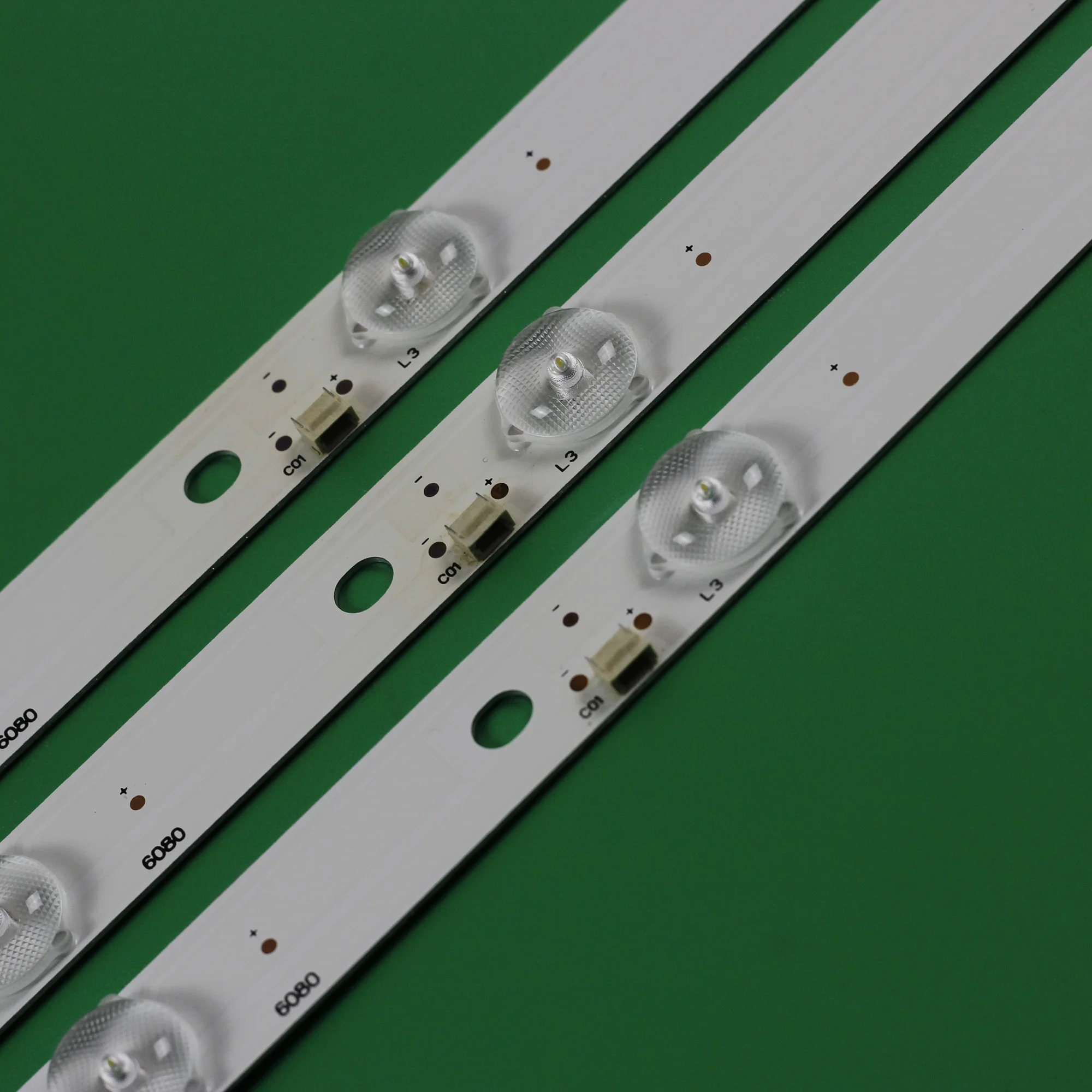 Tira Conduzida da Luz de Fundo 10 Lâmpada D392000 Js-lb-d-jp3920052dbad para a Tela Lc390tu1a11 Led39c310a Barra Clara - Imagem 6