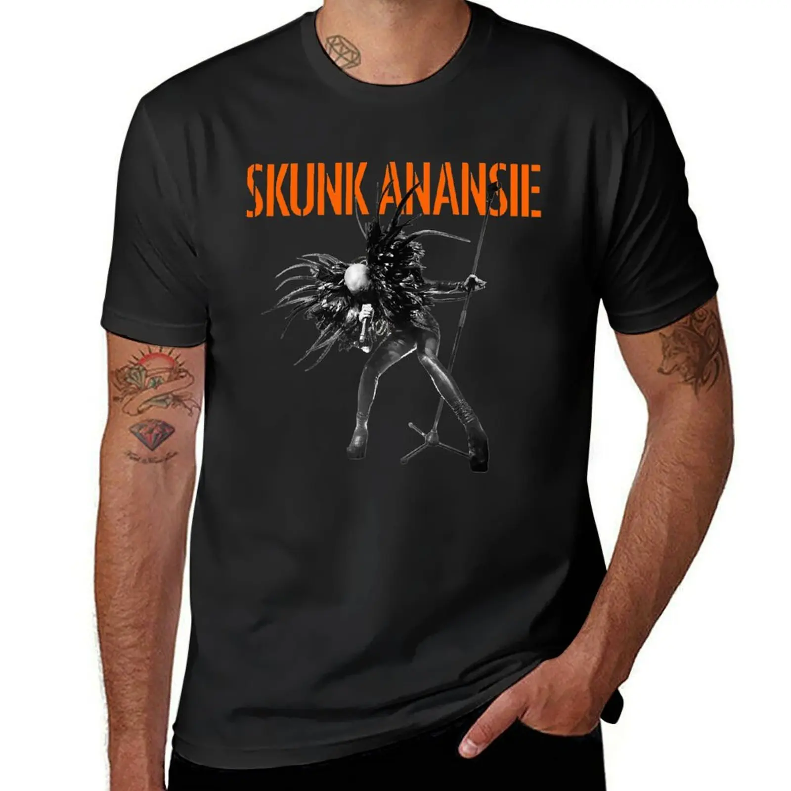 

Skunk Anansie 25LIVE@25 Album T-Shirt sweat customs mens white t shirts