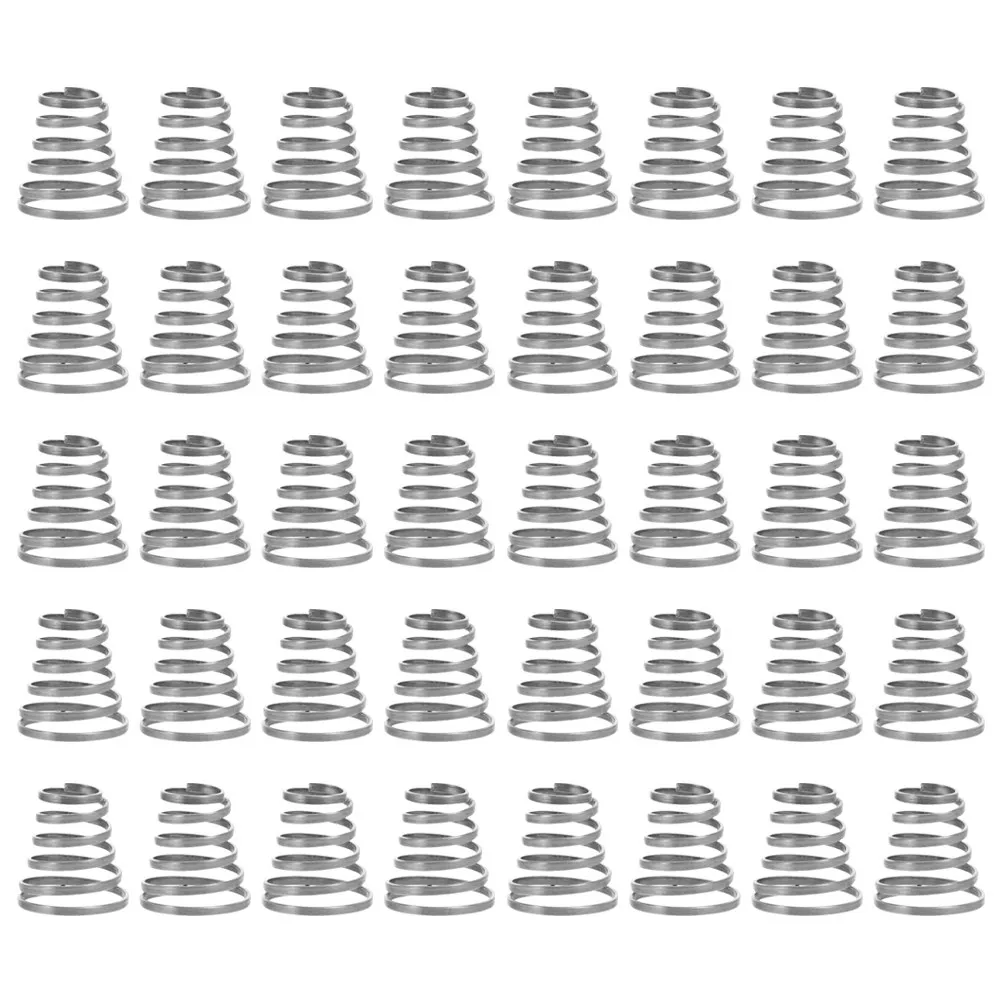 100Pcs 범용 퀵 릴리스 자전거 스프링 스테인레스 스틸 휠 허브 꼬치 스프링 안전 장착 자전거 교체 부품