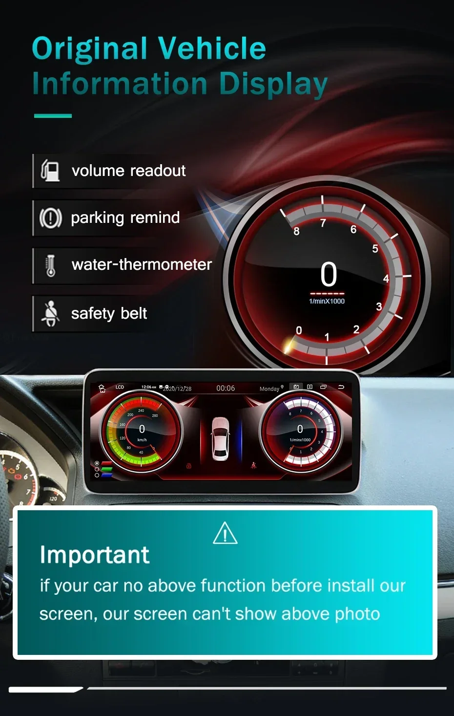1920*720P Bildschirm Kabelloses Carplay Android 15 Autoradio für Mercedes Benz CLS-Klasse W218 2010-2018 Stereo Multimedia-Player – Detail 19