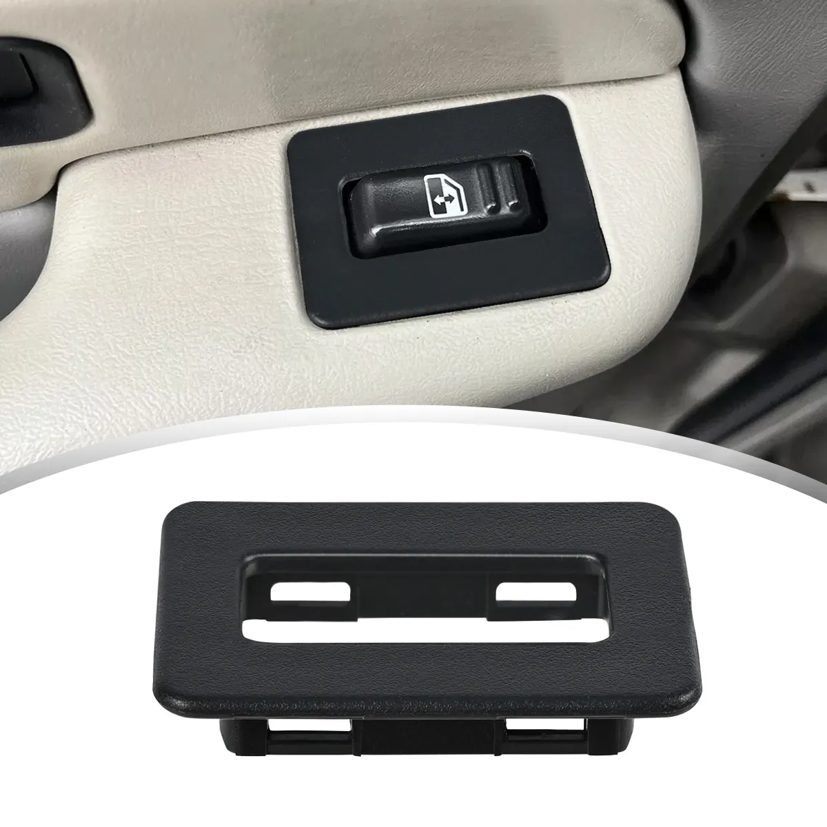 자동차 뒷 창문 스위치 트림 수리 고정 커버 패널 블랙 에스컬레이드 유콘 타호 실버라도 2000 2001 2002