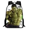 Nylon Backpack with The Hulks Print School Bag for Boys Girls Children Backpack with Cartoon Hero Patten Softback and Durable 1