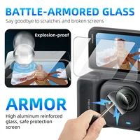 9H Tempered Glass for Insta360 Go Ultra HD Ultra-Clear Camera Lens Screen Protector Film for Insta 360 Go Ultra Accessories Set - Image 2