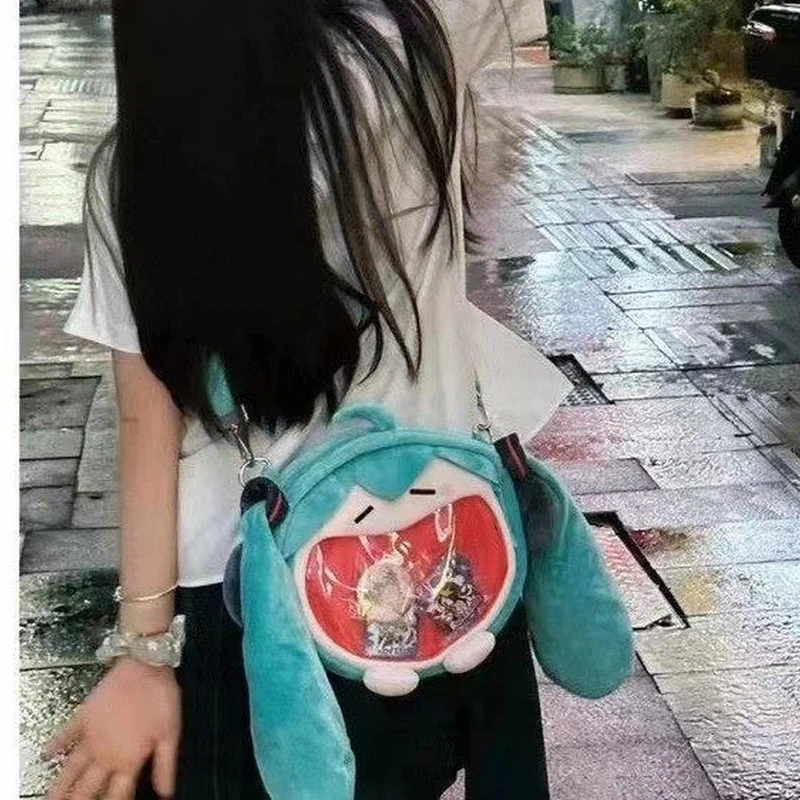 Adorable Cartoon Character Shoulder Bag - Large Capacity, Fashionable & Versatile Anime-Inspired Backpack