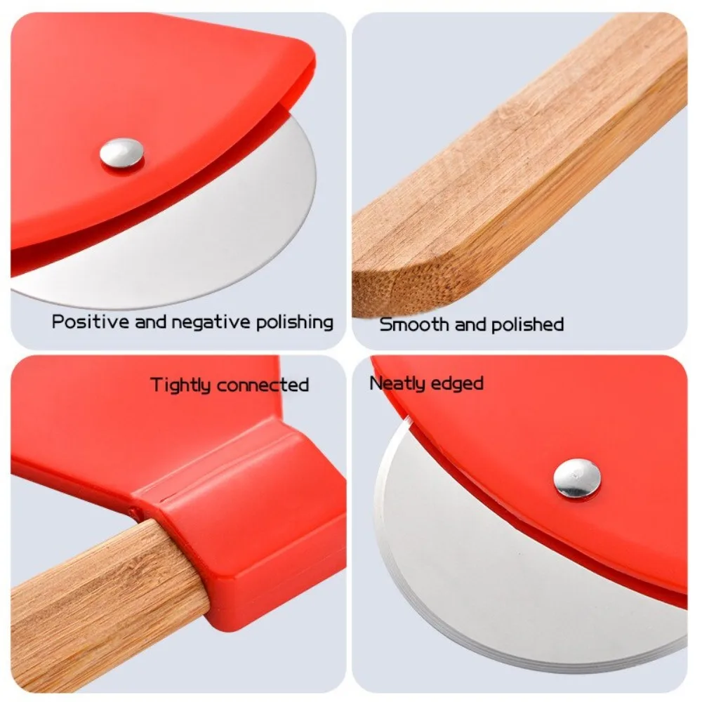 Stainless Steel Pizza Cutter Slicer Home Kitchen Baking Cutting Tool Cookie Cake Roller Cutter Bakeware Kitchen Accessories