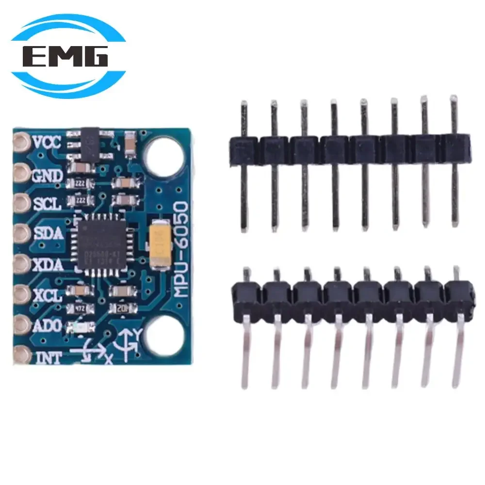 1-4pcs MPU-6050 Three-Axis Acceleration Gyroscope 6DOF Module IIC Communication Protocol GY-521 Electronic Module