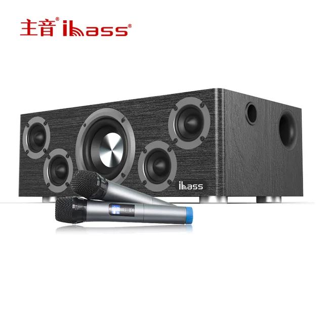 IBASS Wooden Bluetooth Speaker 110W 