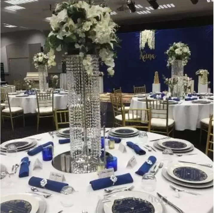 

Высота 70 см, искусственный элемент, серебряный Цветочный Стенд, свадебная люстра, свадебный стол, центральные части для цветов