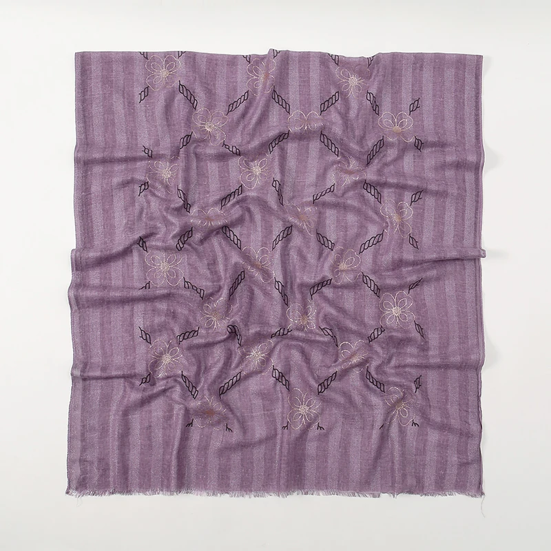 Рисунок 3 - Женская длинная однотонная шаль