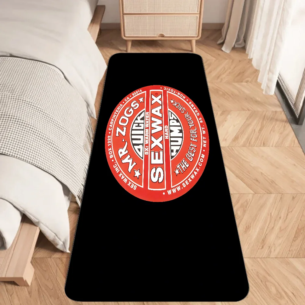 Mr Zogs Surfing Sex Wax Floor Mat Graphic Printed Flannel Doormats for Bathroom Kitchen Entrance Carpet Home Decor 3