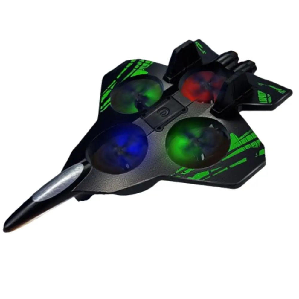 EPP Foam Remote Control Foam Fighter RC Drones Gravity Sensing Four Motor Helicopter Toy with Light Durable RC Hobby Jet Plane