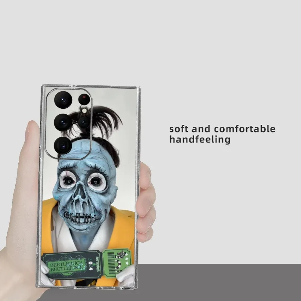 B-beetlejugos 2 Funda de teléfono para Samsung Galaxy S24 Ultra S22 S23 Ultra S21 S20 5G, Funda protectora de silicona TPU