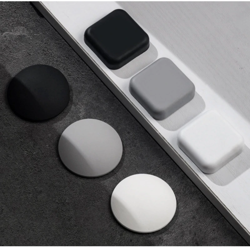 Door Stopper Anti-collision Silicone Handle Self Adhesive Mute Anti-Shock Protection Porte Pad Home Improvement Wall Protector