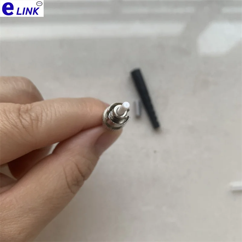 ST UPC Fiber Optic Connector Kits with Non Standard Hole Ceramic ferrule MM 200um 300um 400um ftthelink