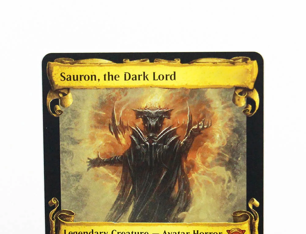 [Sauron, The Dark Lord] TCG Magical Proxy Cards Game Quality Proxy Gathering Board Playing Game Trading Cards board games game cards collectible cards