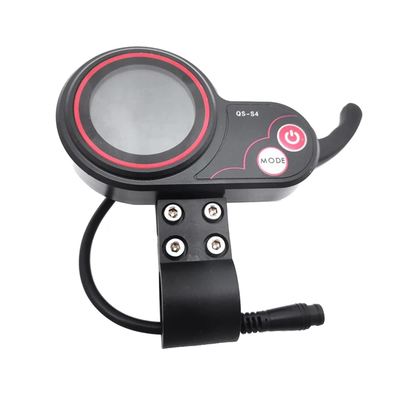 QS-S4 72V Thumb Throttle LCD Display Meter Only For Zero 11X Electric Scooter 6PIN Display Accessories