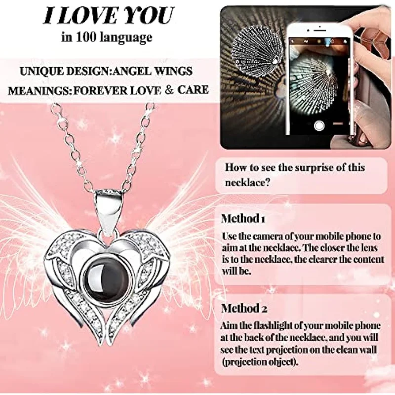  6 Year Old Girl Birthday Gift Sterling Silver Pink Heart with  Wings and Unicorn Charm Necklace Happy Birthday Gift for 6 Year Old Girl  Idea with Card and Gift Box: Clothing