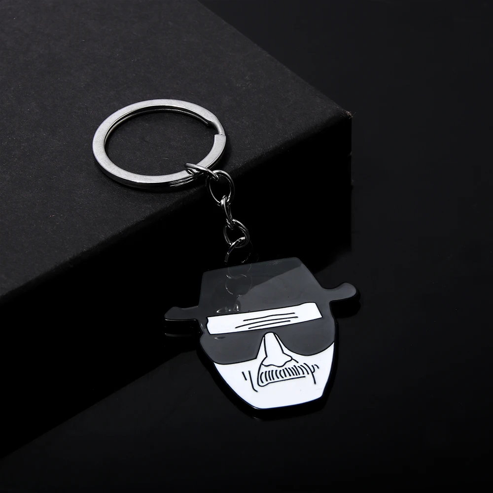 Breaking Bad Walter White Metal Keychain Holder - Bag Pendant Charms & Accessories