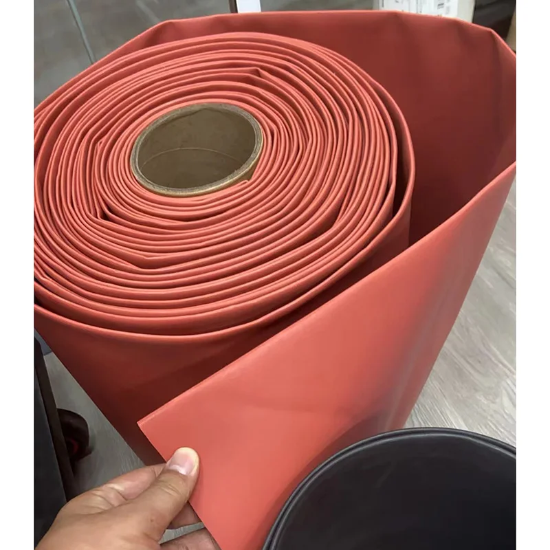 MECCANIXITY PVC Heat Shrink Tubing For Batteries – 285mm Diameter, 450mm Flat, 1m Length, Black Insulation Wrap