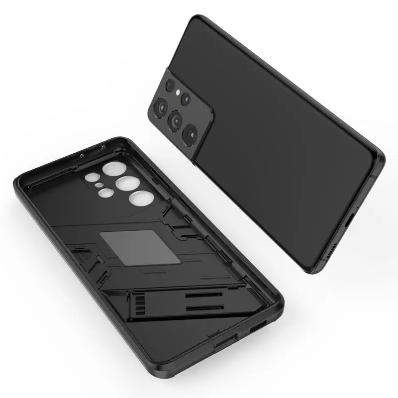 Solid Armor Cyber Shockproof Case with Tough Stand Cover Design