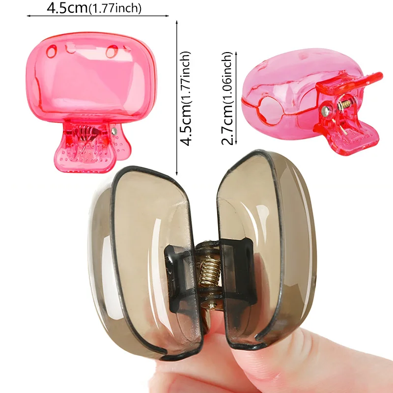 5PCS Toothbrushes Storage Clip Dustproof Cap Household Travel Essential Toothbrush Protective Portable Plastic Toothbrush Case