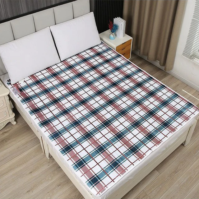 150 Cm -Es Elektromos Takaró 220 V Otthoni Ágynemű Hőfűtő Szőnyeg Fűtő Matrac Téli Termosztát Karosszéria Melegebb Ddouble Párna Pad - Image 3