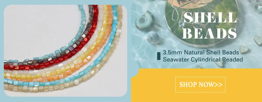 1 Strang natürliche Süßwassermuschel Reisform Byed Perlen Charms für DIY Halskette Armbänder handgemachte Schmuck Accessoires tägliches Geschenk – Detail 1