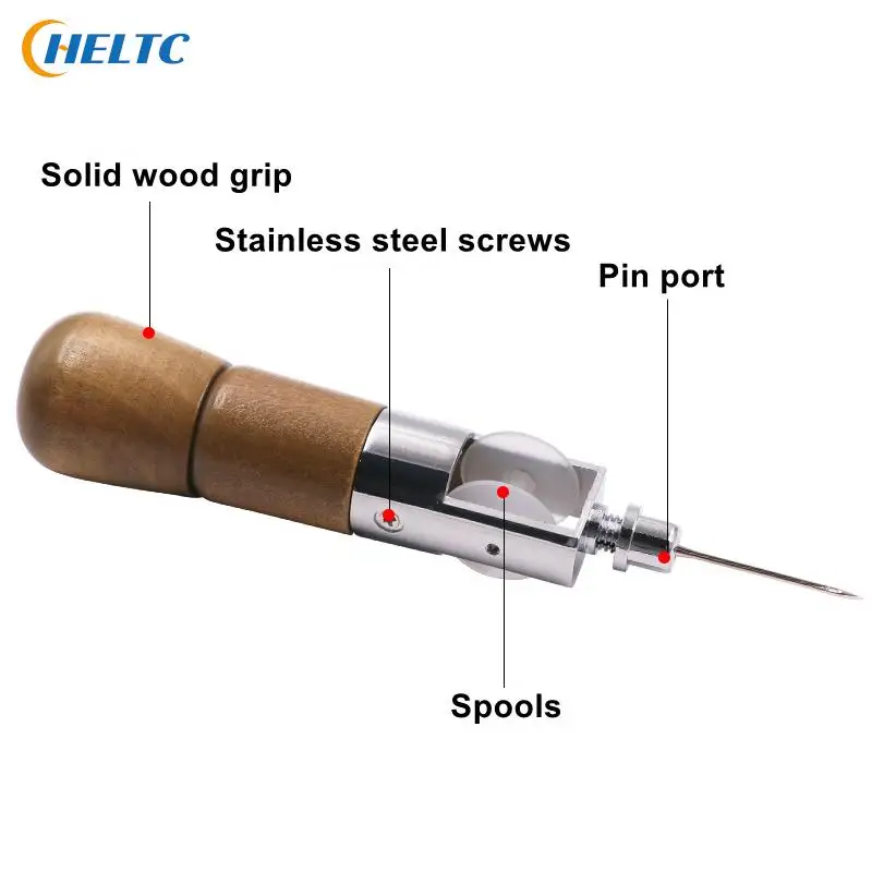 1 Pz Fai Da Te Leathercraft Kit Di Strumenti Per Cucire Macchina Da Cucire Manuale Speedy Stitcher Leather Craft Stitching Shoemaker Strumenti Di Ripa