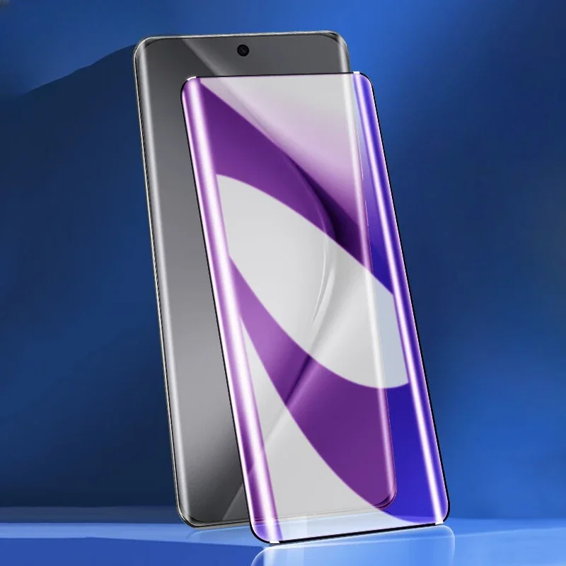 Ultra Clear 3D Curved Tempered Glass Screen Protector with Anti-Blue Light Filter