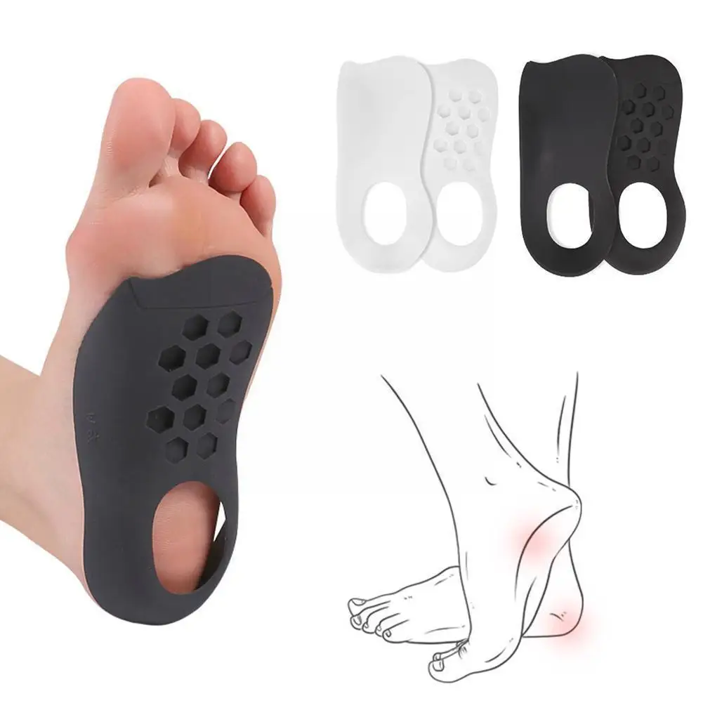 

For Shoes Flat Foot O-Shaped Legs Correction Arch Support Plantar Fasciitis Orthopedic Insoles Men/Women Foot Care Insert C8A5