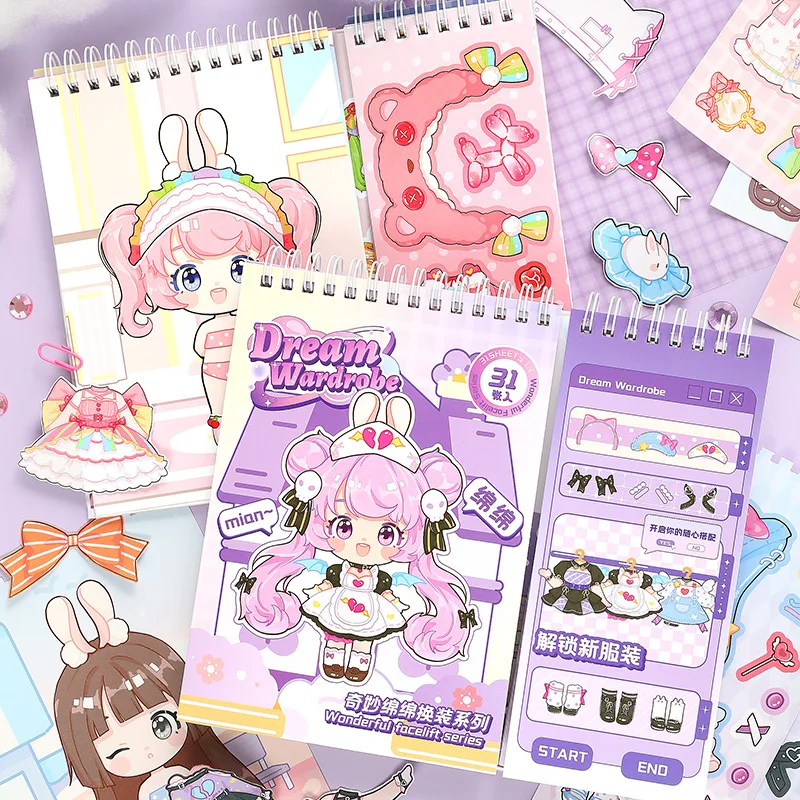 

Factory Price Cartoon Character PVC Stickers DIY Decorative Stickers Student Stationery Stickers for Sale