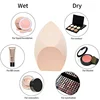 Big Size Makeup Sponge Foundation Puff 5pcs Wet Dry Dual Use Soft Makeup Foundation Sponge Puffs Make Up Blender Cosmetic Tool 6