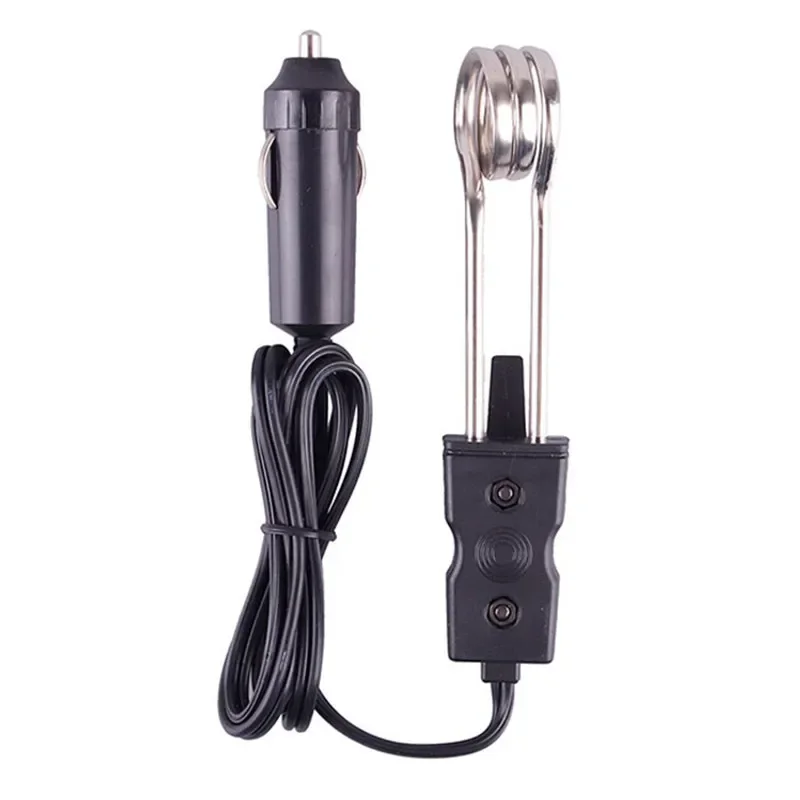 Car Cup Mug Water Heater Element Kettle Immersion Portable Electric Heater 12V 120W 1Pc For Travel electric kettle immersion heater car heater mug