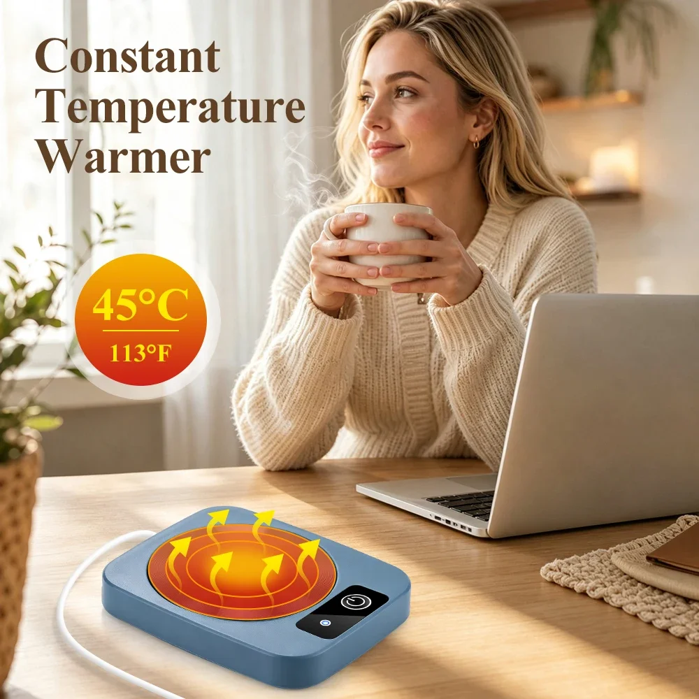 Thermostatic Electric Mug Warmer - Efficient Coaster