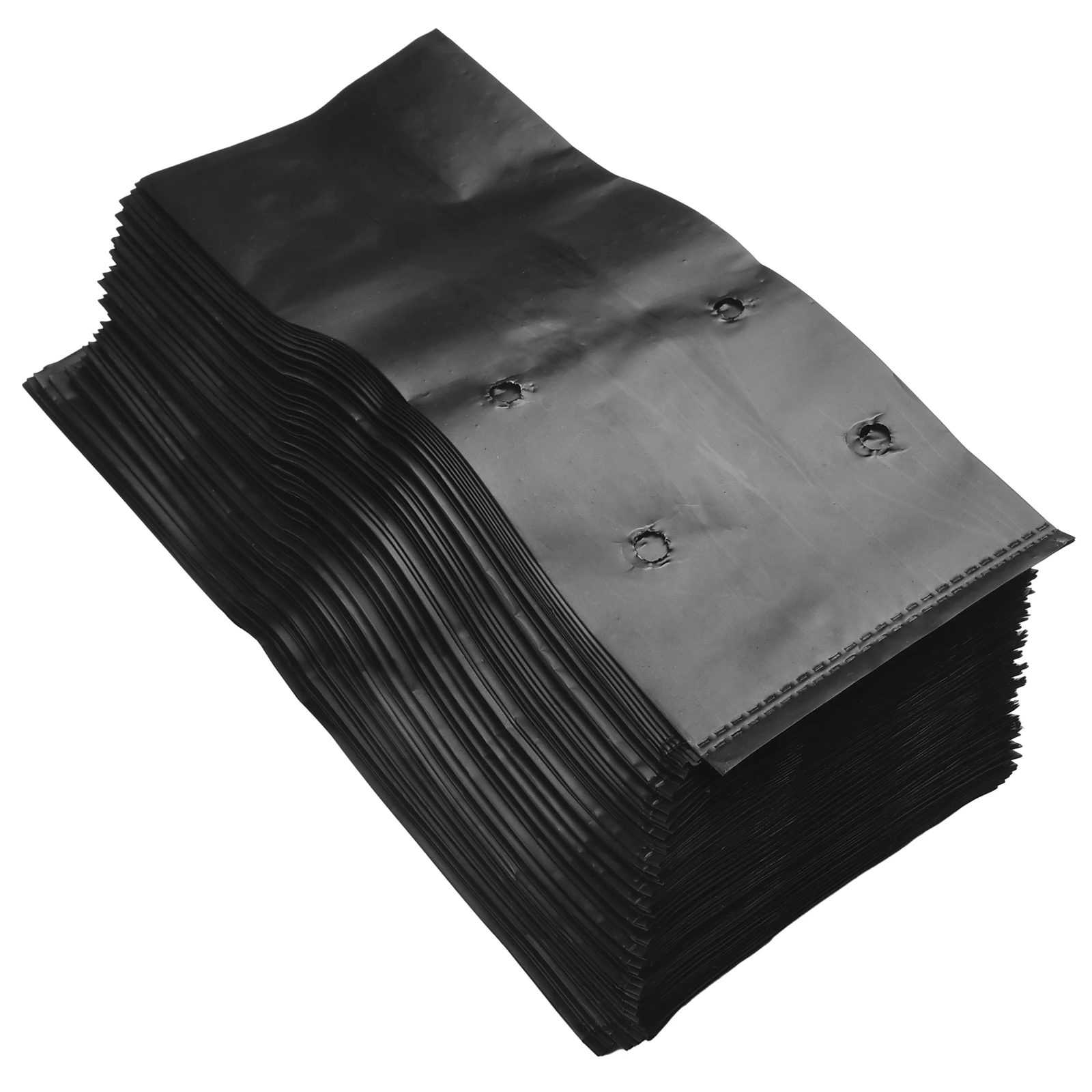 100PCS Black Plant Grow Plant Growth Bag For Nursery Cup/container Bag Planting Bags Nursery Bags Vegetables planting bags