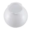 Twist Lock Neck  White Acrylic Shade Replacement Lamp Post Globe Cover for Outdoor Front Porch Light Landscape Light PMMA Shade 1