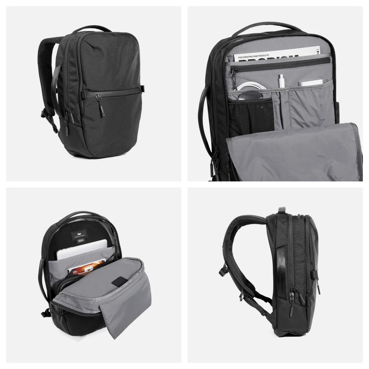 

Aer City Pack Black Sleek, Durable Everyday Urban Backpack, Comfort Design, Smart Organization,Laptop, Water Bottle Pocket BNWT