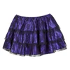 Sexy Layered Mesh Tulle Lace Mini Pleated Skirt Gothic Skirts Showgirl Party Dance Tutu Skirt Plus Size S-6XL 4